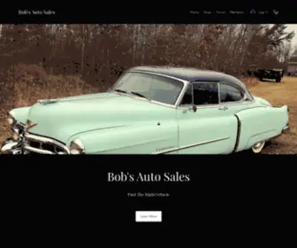 Bobglassautosales.com Screenshot