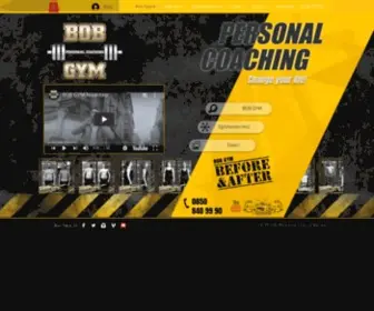 Bobgym.com(BOB GYM Personal Coaching Barış Okan BELOVACIKLI ANKARA) Screenshot