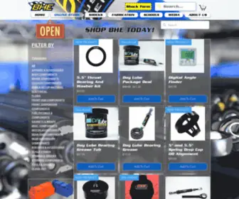 Bobharrisent.com(Racing Shock Absorbers) Screenshot