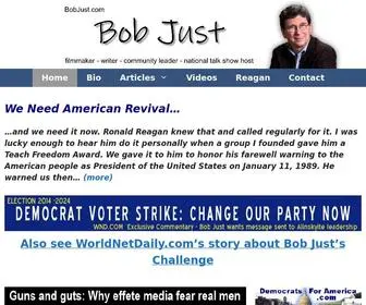 Bobjust.com(Bob Just) Screenshot