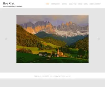 Bobkrist.com(Bob Krist) Screenshot