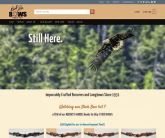 Bobleearchery.com(Named Best Bow in Bowhunting World Magazine) Screenshot