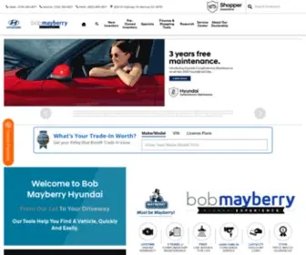 Bobmayberryhyundai.com(Bob Mayberry Hyundai) Screenshot