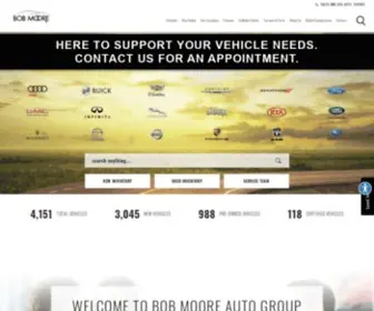 Bobmoore.com(Bob Moore Auto Group) Screenshot