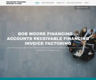 Bobmoorefinancing.com(Accounts Receivable) Screenshot