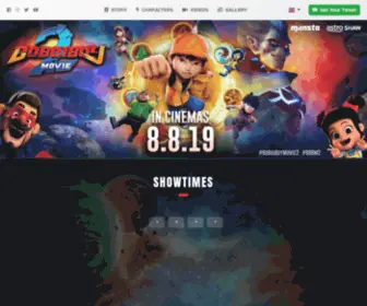 Boboiboymovie2.com(BoBoiBoy Movie 2) Screenshot