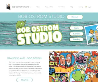 Bobostrom.com(Illustration And Design) Screenshot