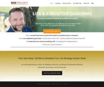 Bobproudfit.com(Bob Proudfit Coaching) Screenshot