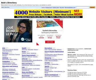 Bobresources.com(Free Web Directory) Screenshot