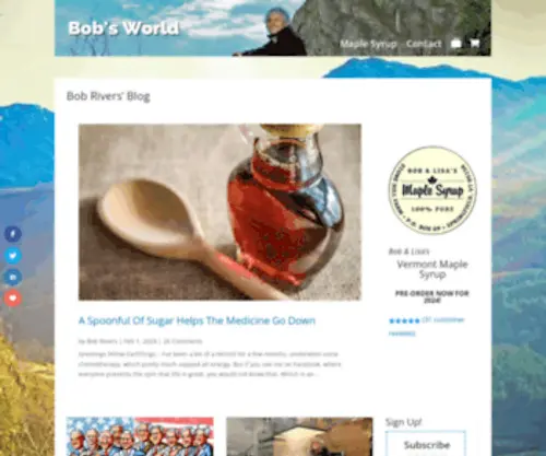 Bobrivers.blog(Bobrivers blog) Screenshot