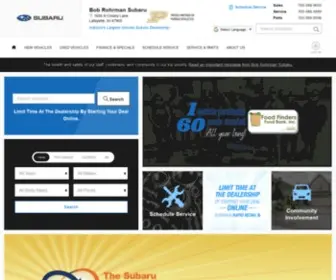 Bobrohrmansubaru.com Screenshot