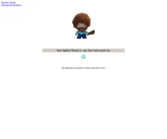 Bobrossquotes.com(Bob Ross Quotes) Screenshot