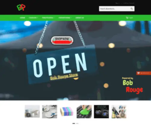 BobrougeStore.com(Bob Rouge Store) Screenshot