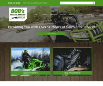 Bobsarcticcat.com(Home Bob's Arctic Cat Milan) Screenshot