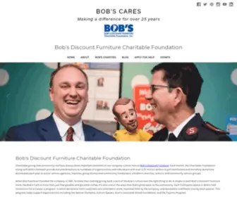 Bobscares.org(Bob’s Discount Furniture Charitable Foundation) Screenshot