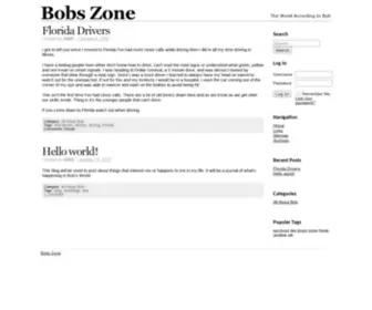 Bobschwarz.com(Bobs Zone) Screenshot