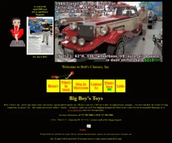 Bobsclassics.com(Bob's Classics) Screenshot