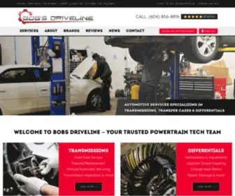 Bobsdriveline.com(Affordable Car Transmission Repair Services) Screenshot
