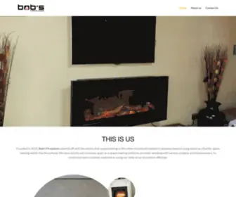 Bobsfireplaces.com(Begin your fiery story at home) Screenshot