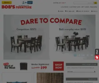 Bobsfurniture.com(Bob's Discount Furniture) Screenshot