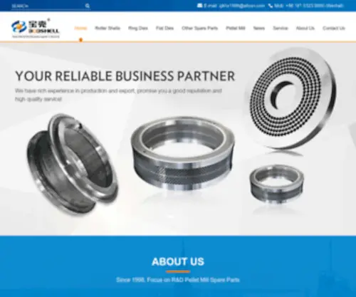 BobshellzJKHX.com(Pellet Mill Roller Shells) Screenshot