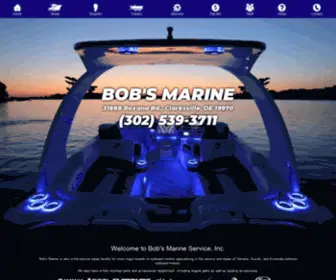 Bobsmarineservice.com(Bobs Marine Service) Screenshot