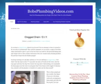 BobsplumbingVideos.com(Bobs Plumbing Videos) Screenshot
