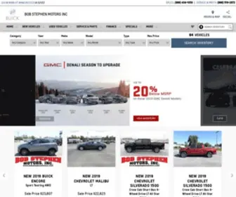 Bobstephenmotors.com(Bob Stephen Motors Inc in Manchester) Screenshot