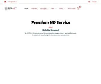 Bobtv.ca(Best IPTV Services in Canada) Screenshot