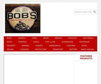 Bobusedmotorcycleparts.com(Bobusedmotorcycleparts) Screenshot