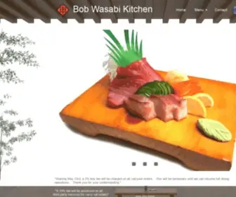Bobwasabikitchen39.com(Bob Wasabi Kitchen) Screenshot