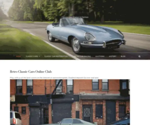 Bobwestclassiccars.co.uk(Bob West) Screenshot