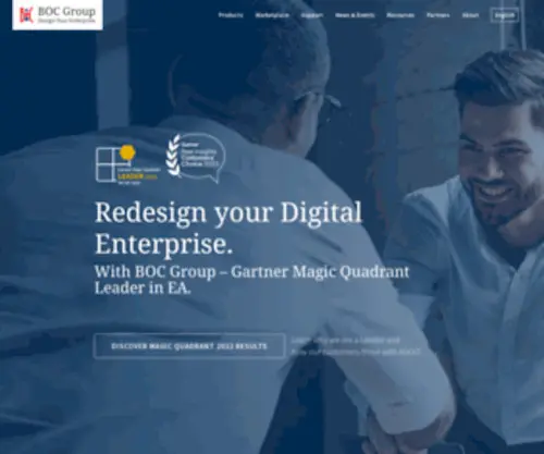 Boc-DE.com(Gartner Customers' Choice 2021 Vendor) Screenshot