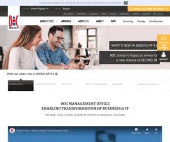 Boc-Group.com(BOC Group) Screenshot