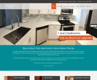 Bocaarborclubapts.com(Boca Arbor Club Luxury Apartments) Screenshot