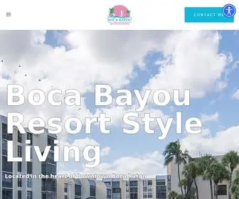 Bocabayourealestate.com(Boca Bayou Real Estate) Screenshot