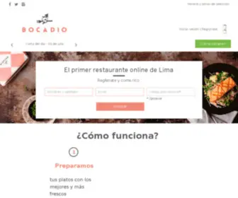 Bocadio.com(Bocadio) Screenshot