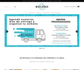 Bocado.com.ar(BOCADO CONGELADOS) Screenshot