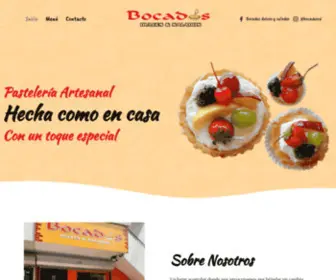 Bocados.com.do(Bocados Dulces & Salados) Screenshot