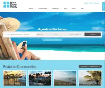Bocaexpert.com(Real Estate in Boca Raton) Screenshot