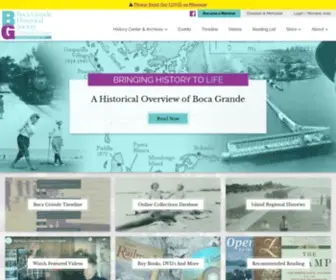 Bocagrandehistoricalsociety.com(Boca Grande Historical Society) Screenshot