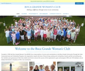 Bocagrandewomansclub.org(The Boca Grande Woman's Club) Screenshot