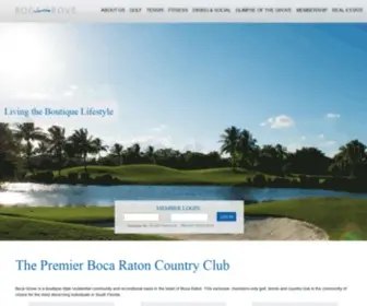 Bocagrove.org(Boca Grove Golf & Tennis Club) Screenshot
