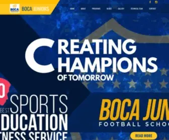 Bocajuniorsindia.com(Club Atletico Boca Juniors) Screenshot