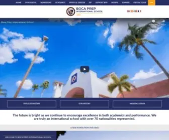 Bocaprep.net(Boca Prep International School) Screenshot