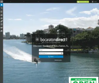 Bocaratondirect.info(When you want to know Boca Raton) Screenshot