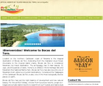 Bocasdeltoro.travel(Bocas del Toro) Screenshot