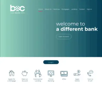 Bocbanking.com(BOC Bank Home Loans and Accounts) Screenshot