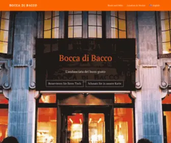 Boccadibacco.de(Bocca di Bacco) Screenshot