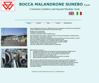 Boccamalandronesunebo.it(Centerless grinders) Screenshot